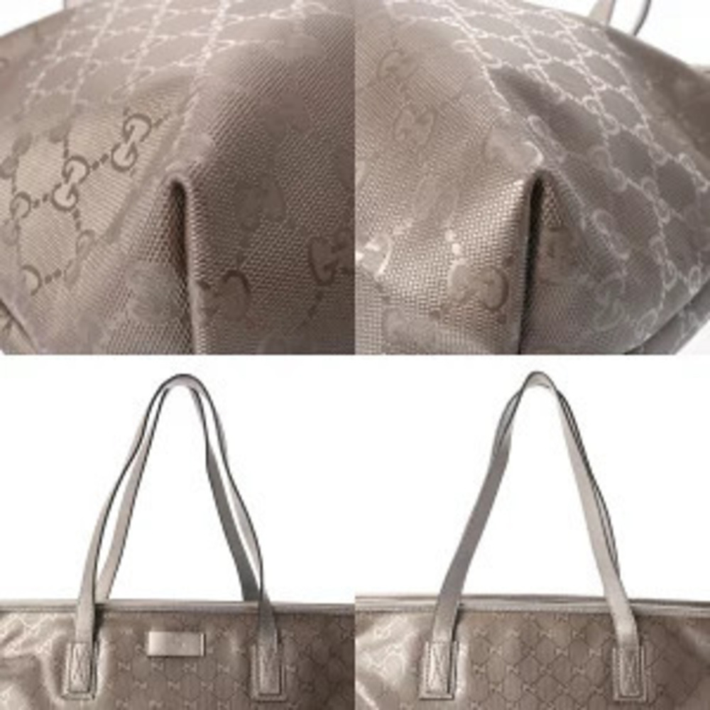 Gucci Tote GG Leather Bag Supreme Purple - Picture 5 of 9
